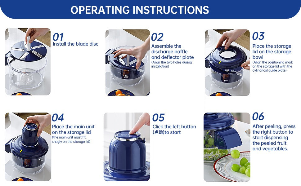 Electric Grape & Garlic Peeling Machine