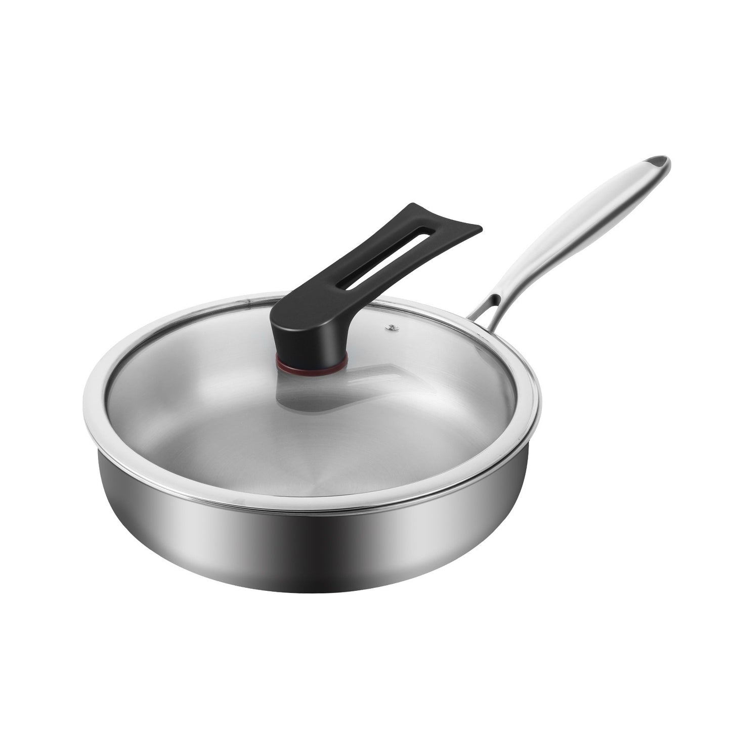 316L Stainless Steel Uncoated Frying Pan