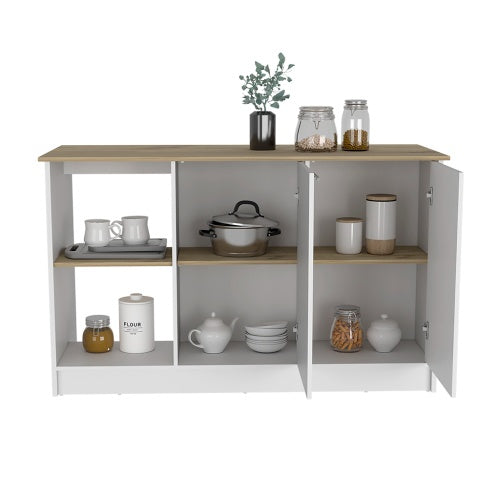 Juniper Kitchen Island (Oak)