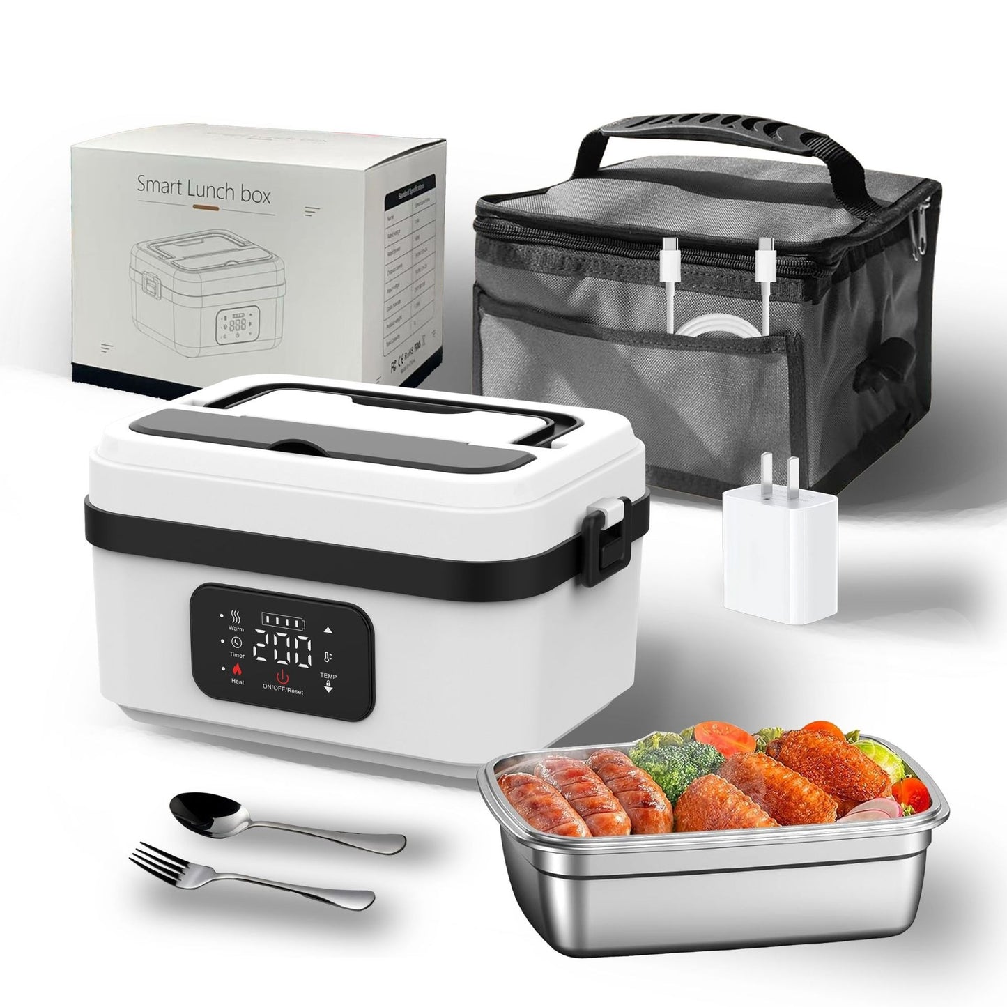 Rechargeable Heated Bento Lunch Box
