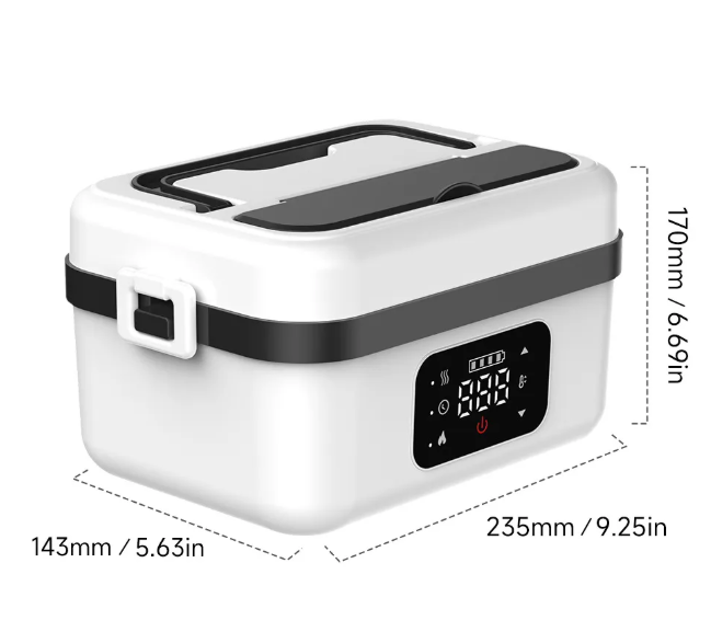 Rechargeable Heated Bento Lunch Box