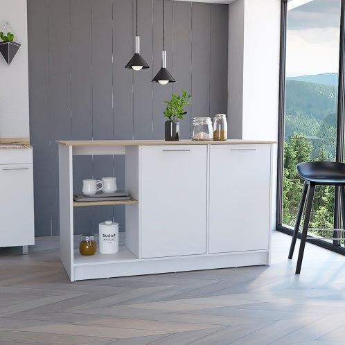 Juniper Kitchen Island (Oak)