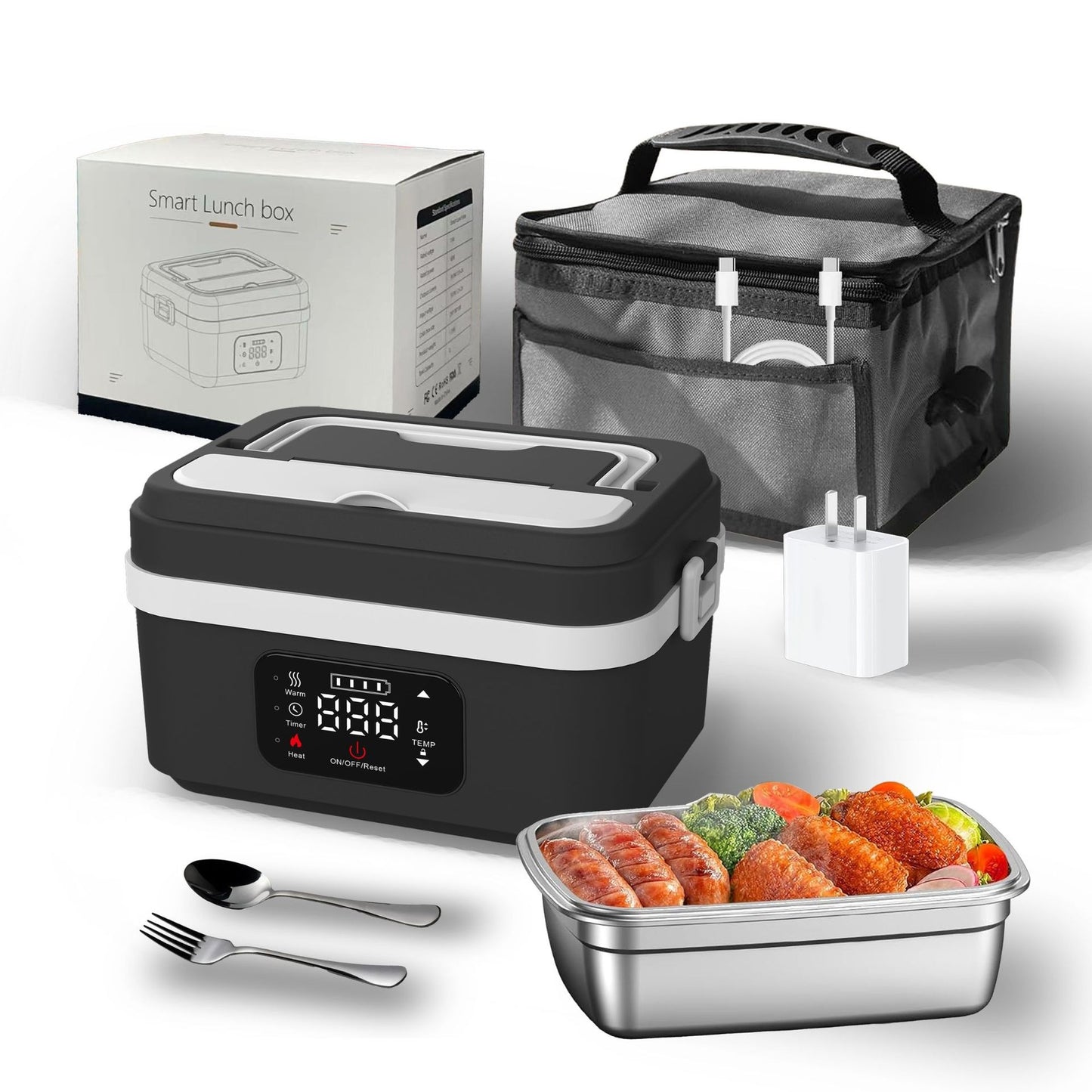 Rechargeable Heated Bento Lunch Box