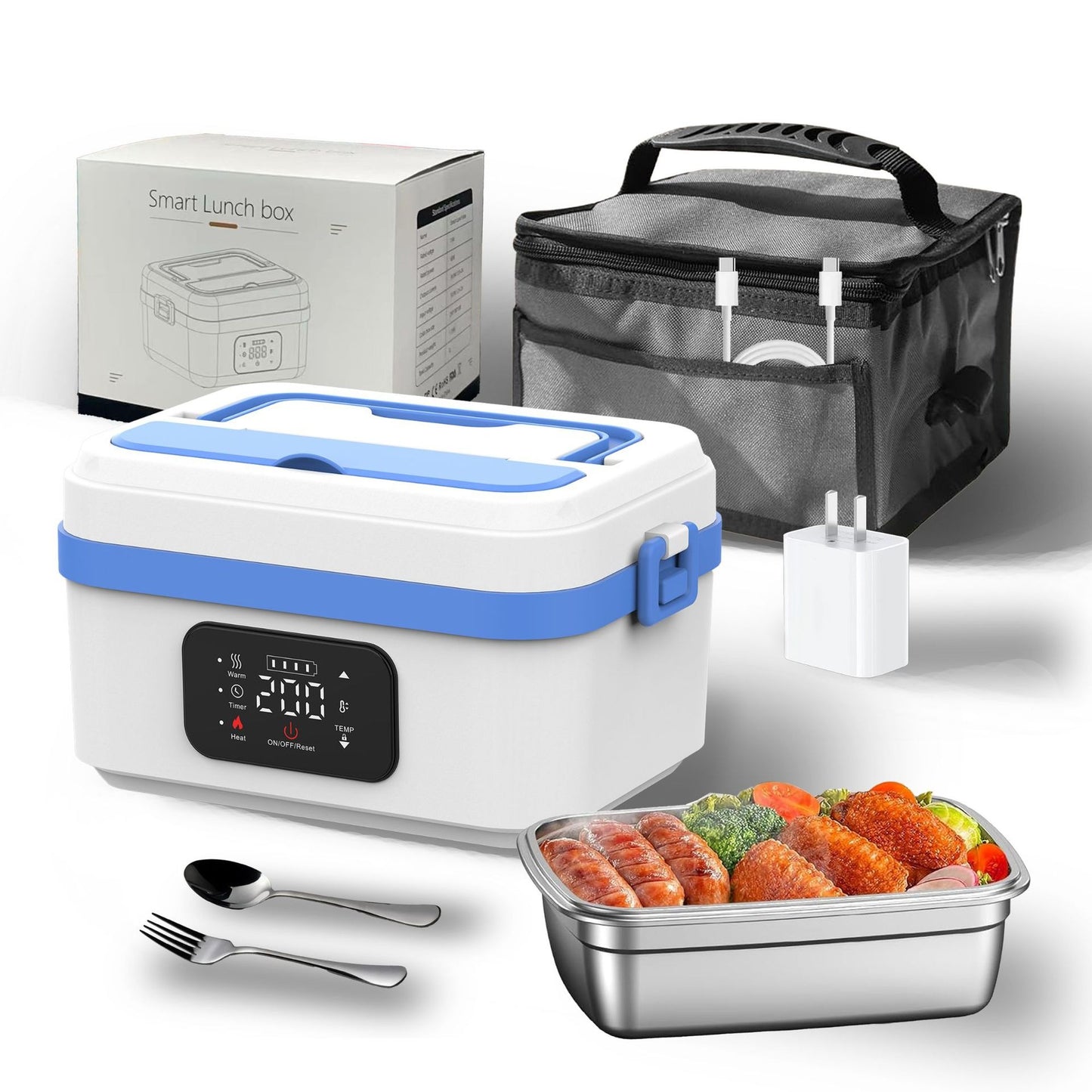 Rechargeable Heated Bento Lunch Box