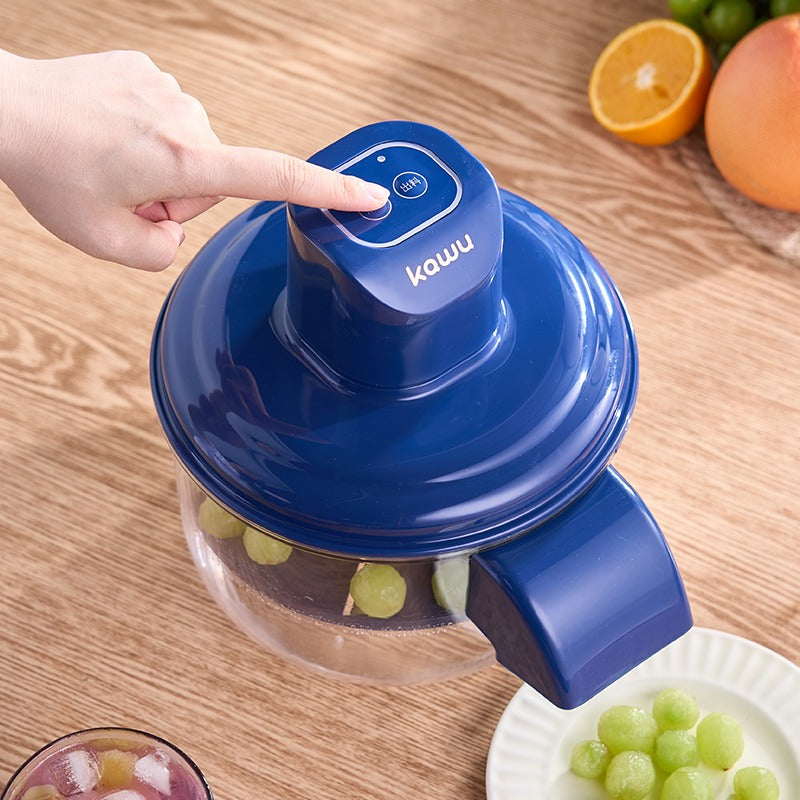 Blue Fruit and Vegetable Peeler