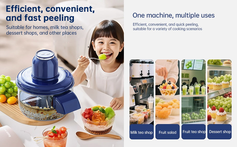 Electric Grape & Garlic Peeling Machine