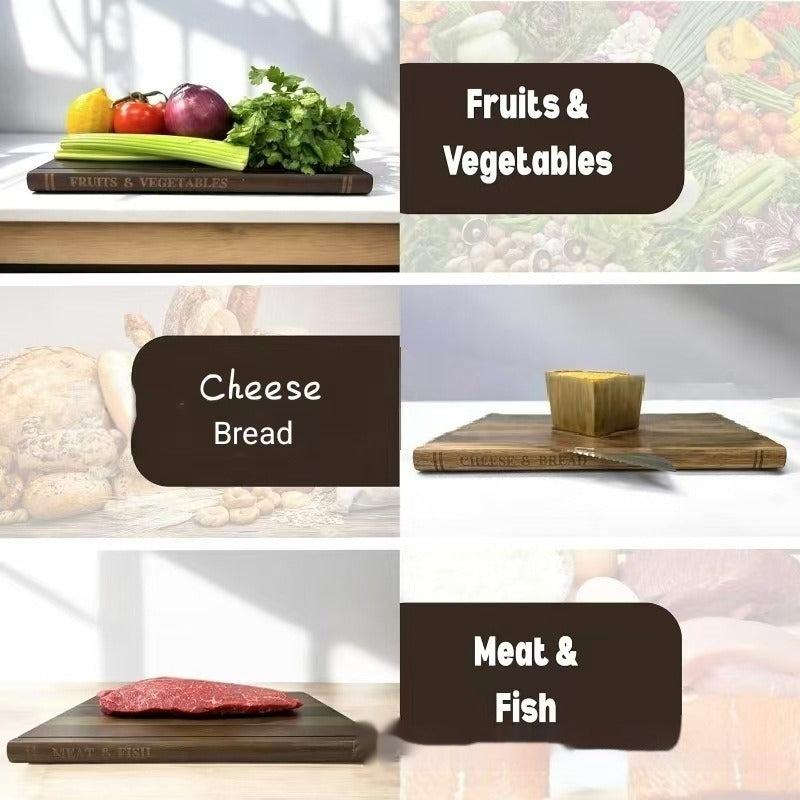 Lovewood 3-Piece Acacia Cutting Board Set
