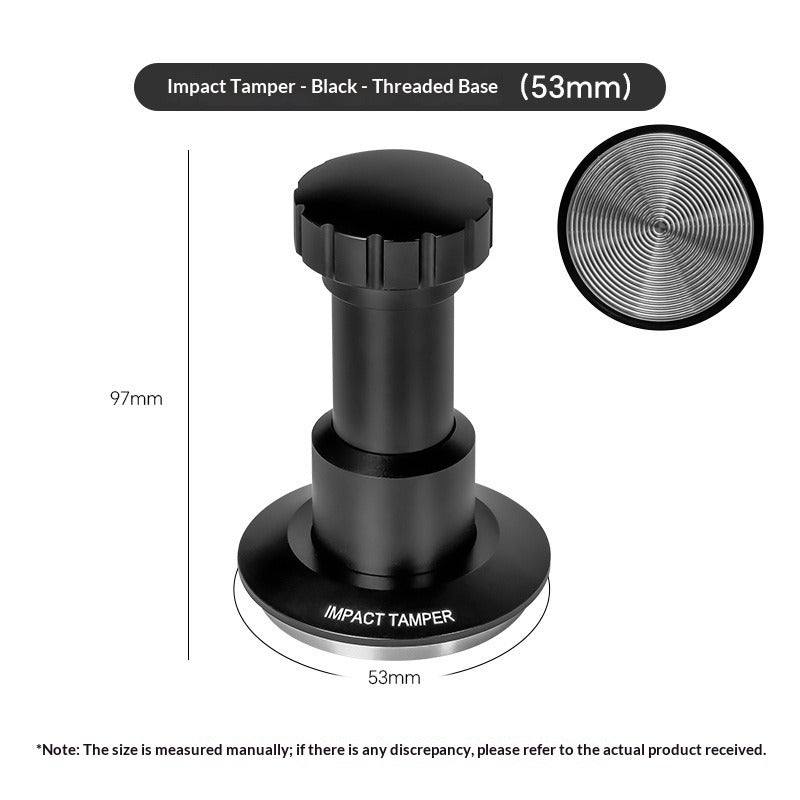 Espresso Machine with Spring-Loaded Knock Box