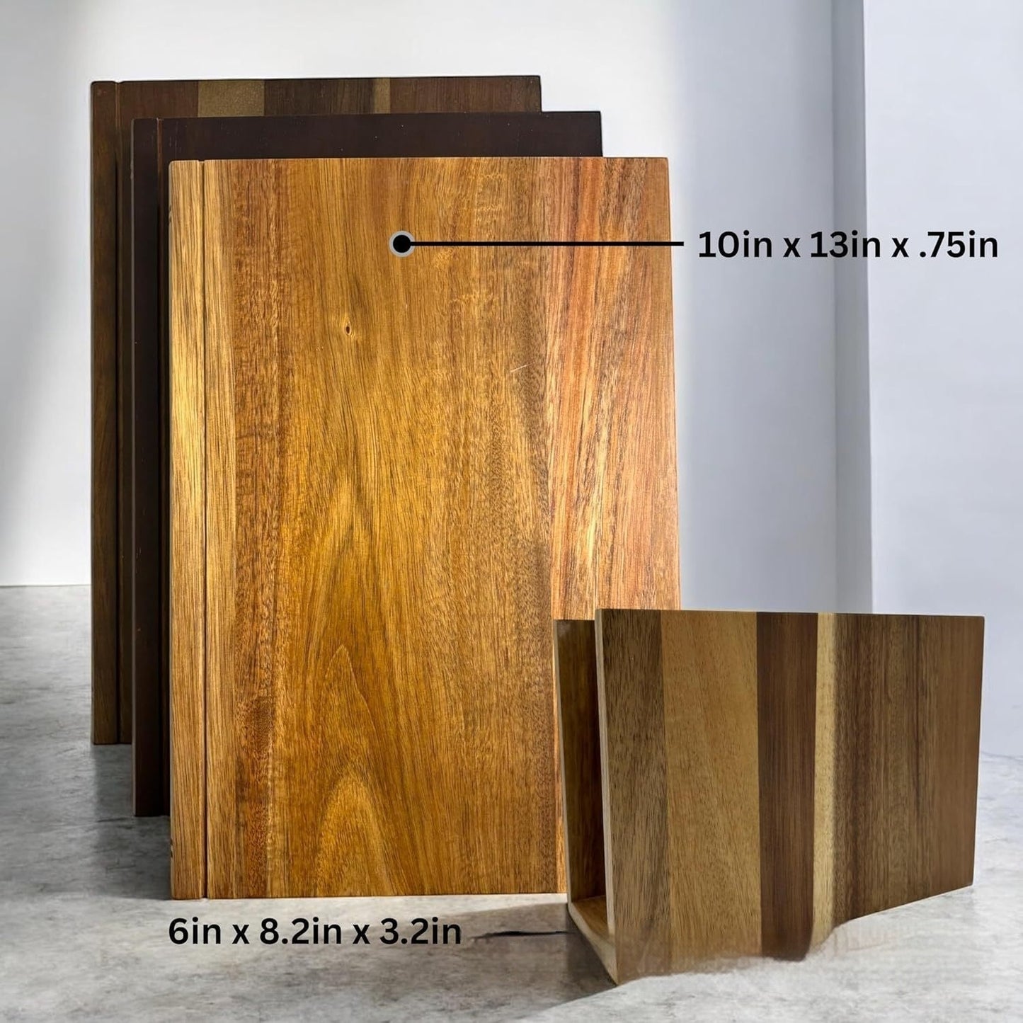 Lovewood 3-Piece Acacia Cutting Board Set