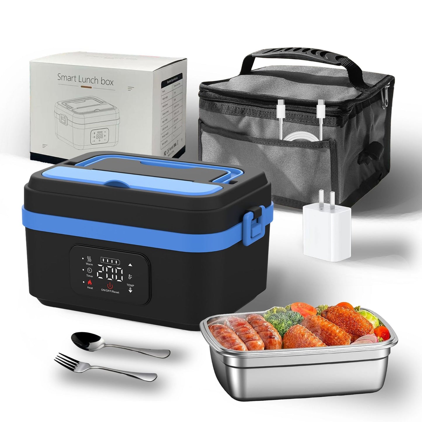 Rechargeable Heated Bento Lunch Box