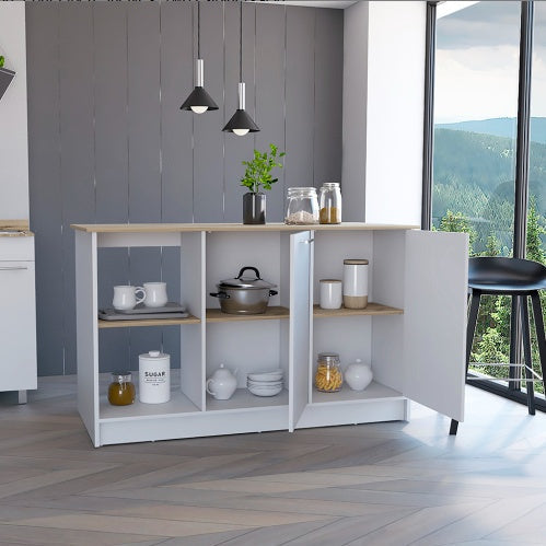 Juniper Kitchen Island (Oak)