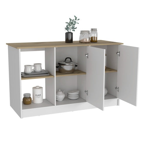Juniper Kitchen Island (Oak)