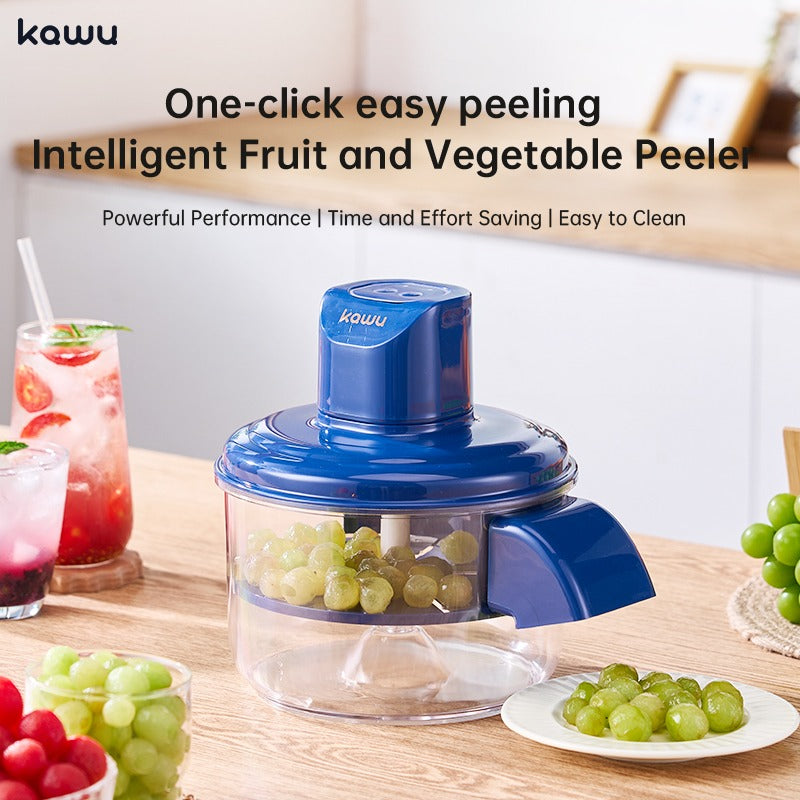 Blue Fruit and Vegetable Peeler