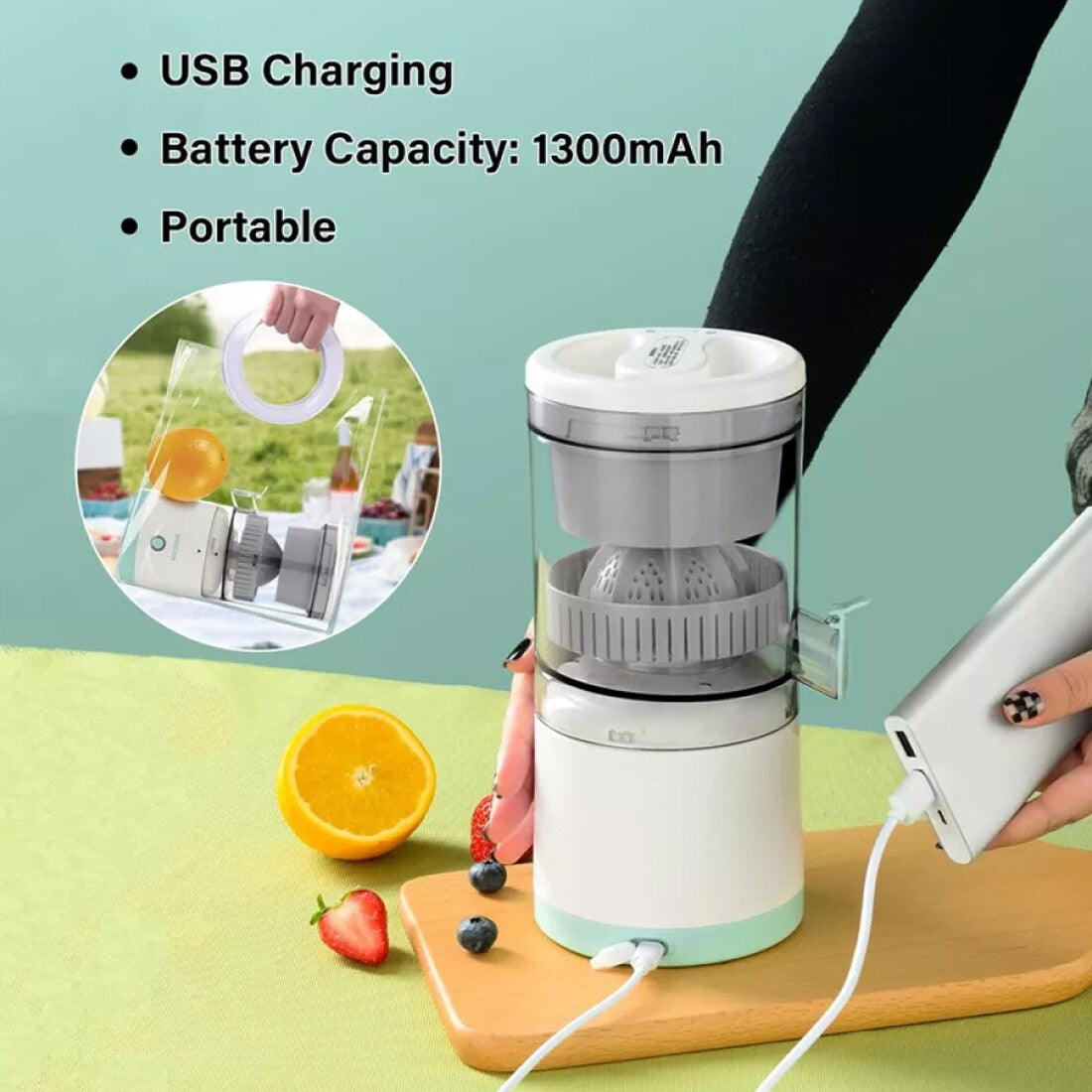 USB Rechargeable Juicer