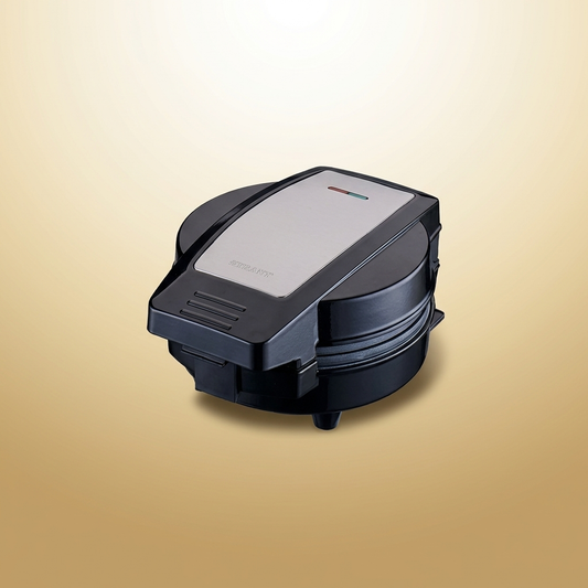 Breakfast Machine 6-in-1 on warm gold-sand background