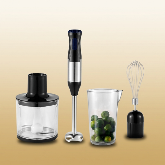 Electric Whisk on warm gold-sand background