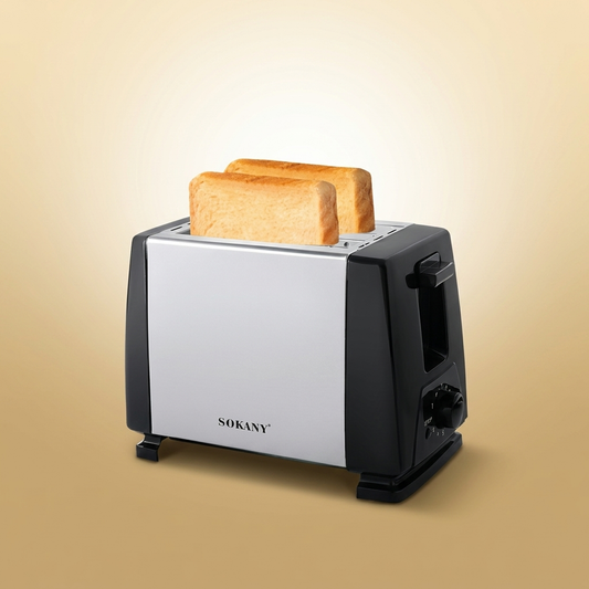 Sandwich Machine Toaster on warm gold-sand background