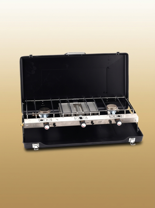 BBQ Grill gold-sand background