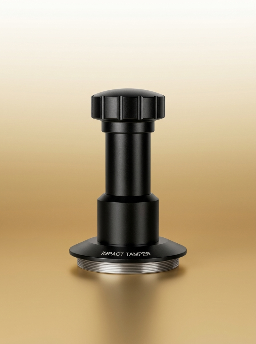 Espresso Knock Box gold-sand background