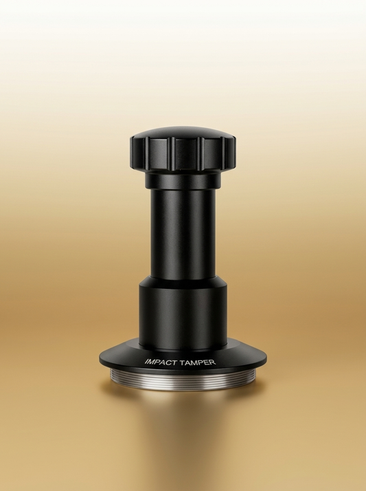 Espresso Knock Box gold-sand background