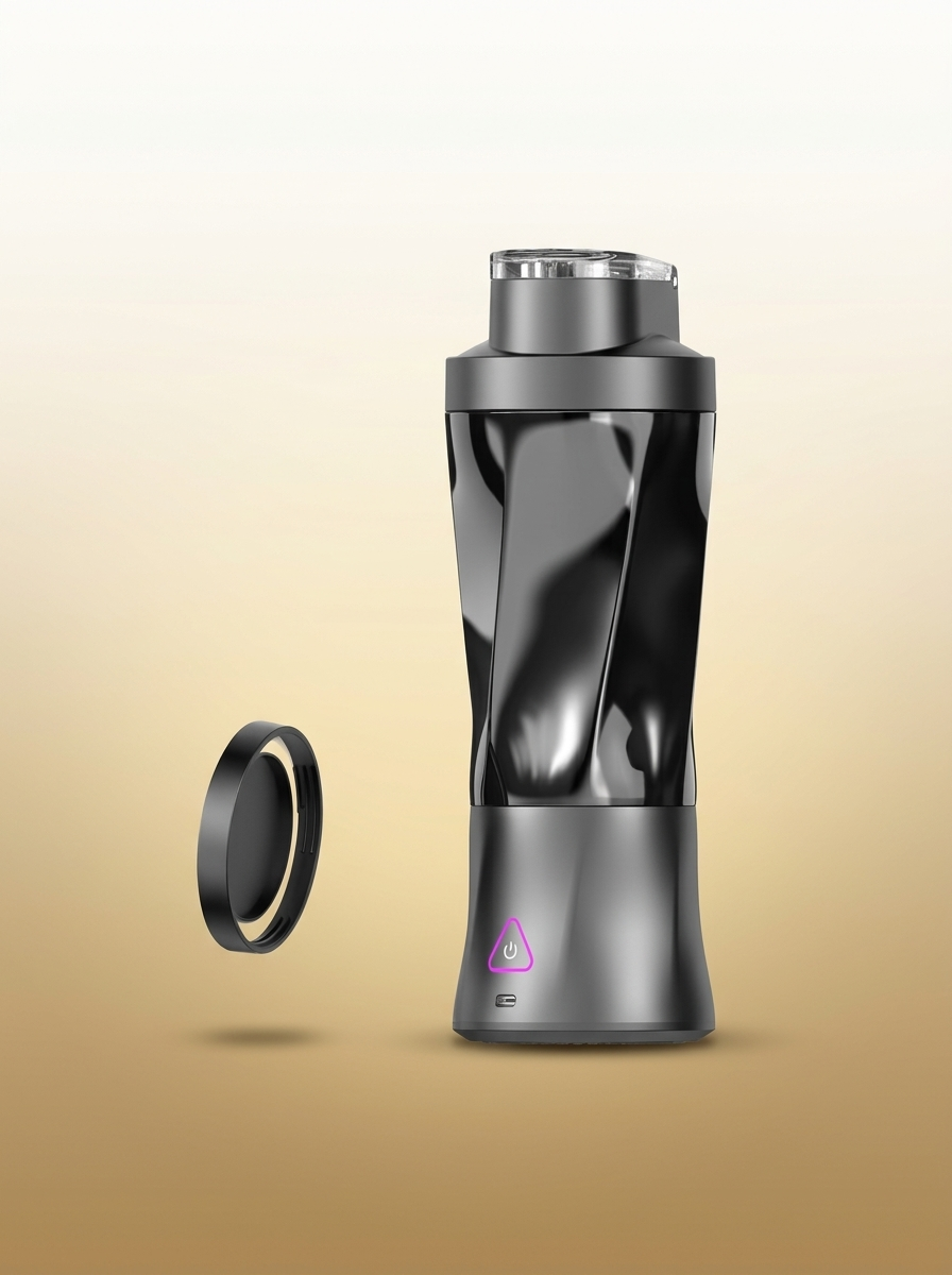 Portable Juicer 360W gold-sand background