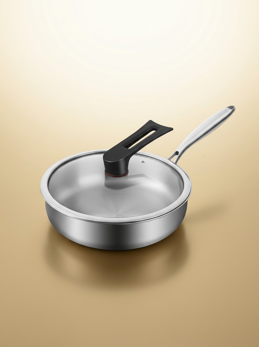Frying Pan gold-sand background