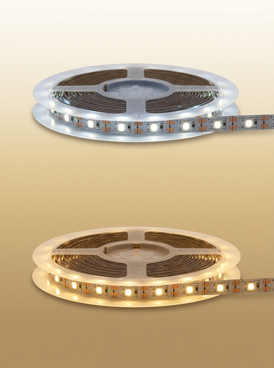 Smart LED Strip gold-sand background
