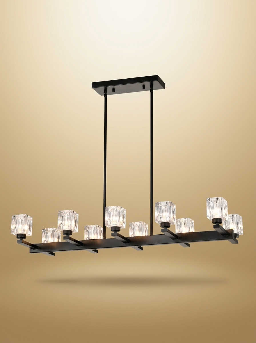 Crystal Chandelier gold-sand background