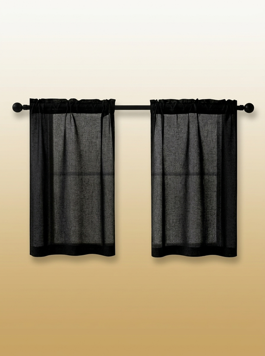 Cafe Curtains gold-sand background