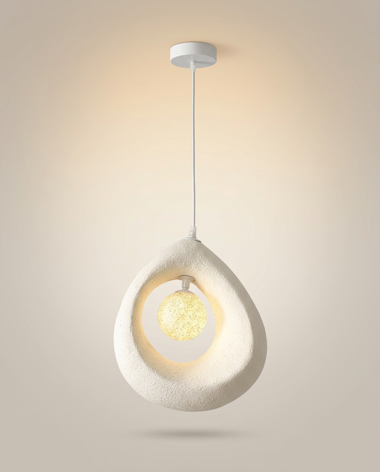 Japanese-Style Pendant Bar Light on a warm ivory studio backdrop