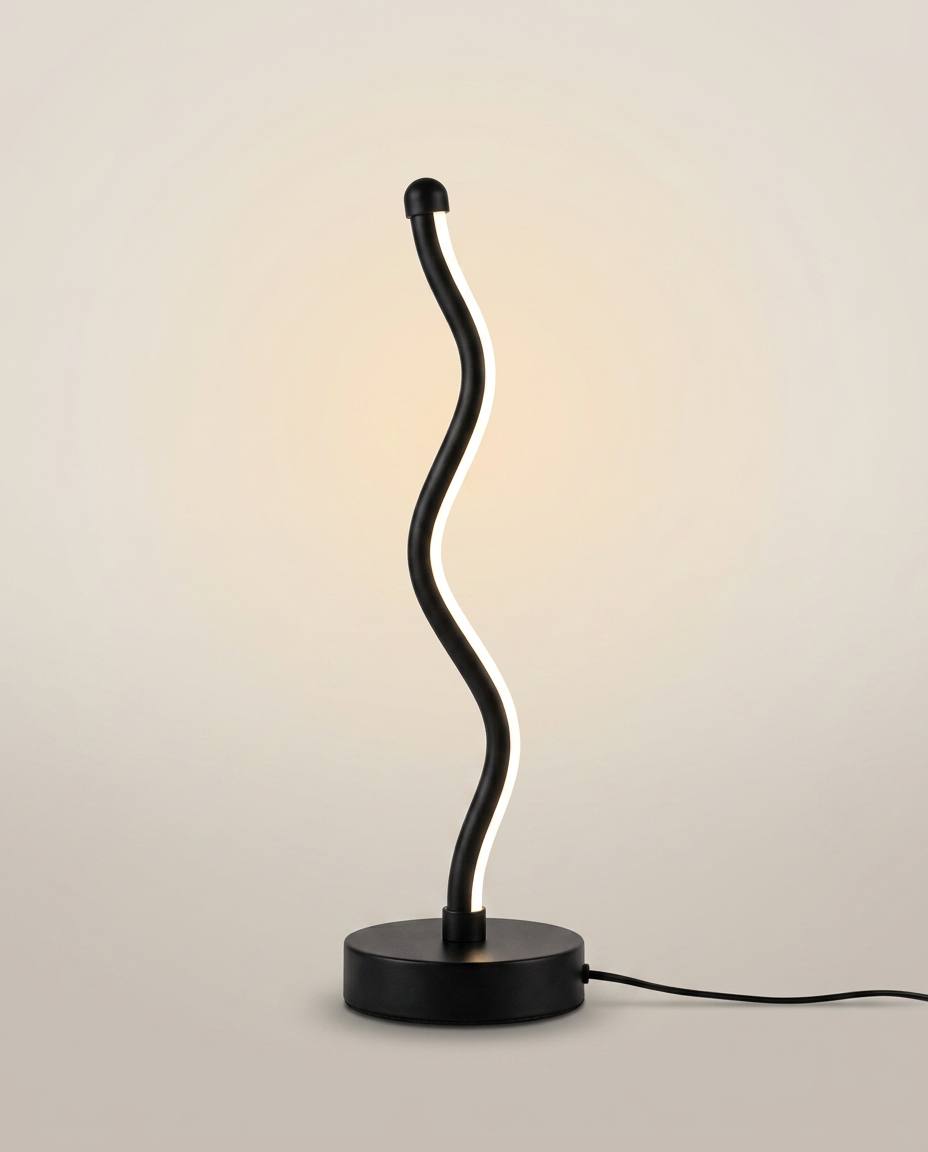 Tri-Color USB Desk Lamp on a warm ivory studio backdrop